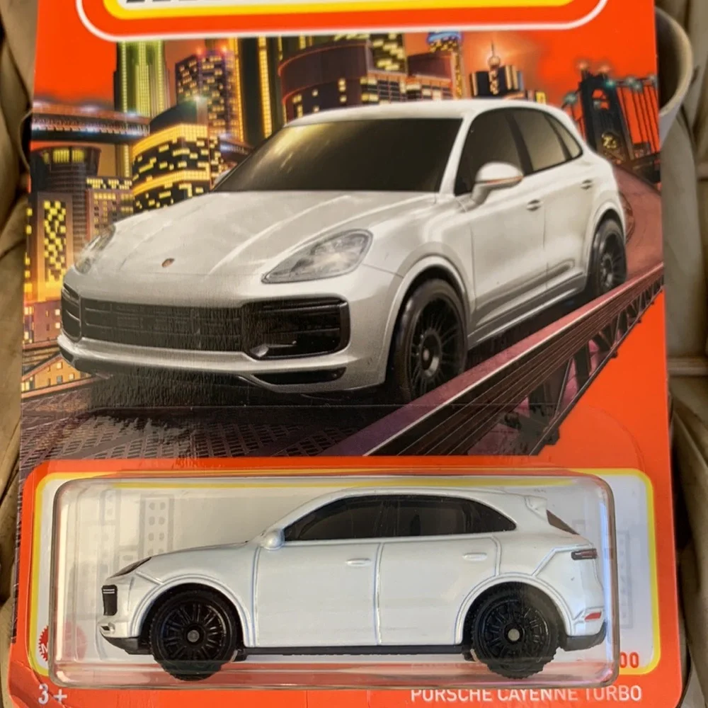 Porsche Cayenne Turbo White Car Matchbox New 2024